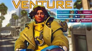 TRYING OUT VENTURE FOR THE FIRST TIME!   | OVERWATCH 2 GAMEPLAY