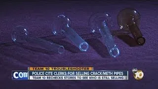 Team 10 gets results after crack/meth pipe investigation