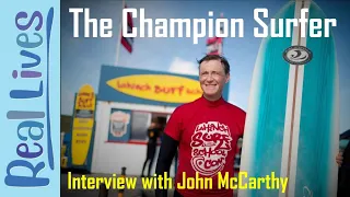 The classic dude surfer looking for answers - John McCarthy