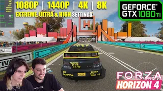 GTX 1080 Ti | Forza Horizon 4 - 1080p, 1440p, 4K & 8K !!