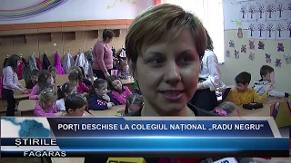 Porti deschise la Colegiul National „Radu Negru“