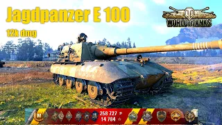 Jagdpanzer E 100, 12K Damage, 9 Kills, Studzianki - World of Tanks