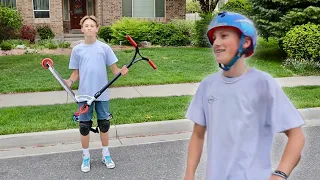 SURPRISING KID WITH HIS DREAM SCOOTER..