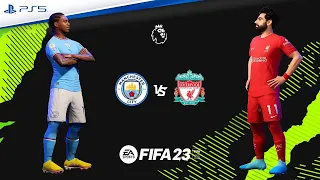 Manchester City vs Liverpool Premier League 2023/24 FIFA 23