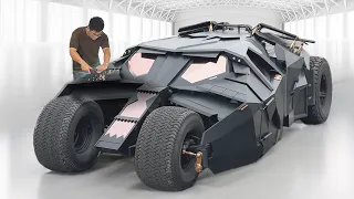 Batmobile Was Stolen, Batman Spent $500,000 To Build Another Batmobile With Nitro Boost | Macro DIY