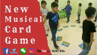 198 - New Musical Card game| Flashcards Game for kids |Mux's ESL games|