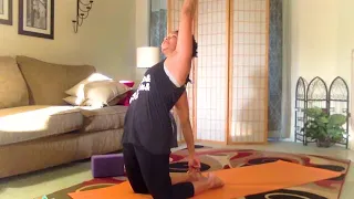 Christian Yoga Challenge - Day 8 | Beginners | Gentle | Eliminate Stress | Rhonda Jones