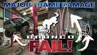 Ford Bronco Abuse Causes MAJOR Frame Damage | FIX or FLOP???