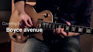 Fix you-coldplay (Boyce avenue and feat. Tyrel Ward acoustic cover) with lyrics