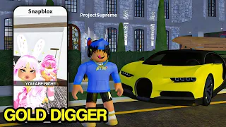 EXPOSING GOLD DIGGERS IN ROBLOX SNAPCHAT