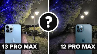 iPhone 13 Pro Max vs iPhone 12 Pro Max // Ночной режим сравнение