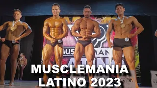 Musclemania Latino 2023 en el Teatro Carlos Pellicer