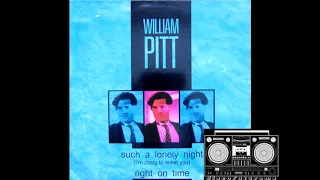 William Pitt - Such A Lonely Night (I'm Crazy To Leave You) (Special Mix)