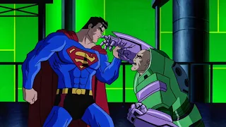 Superman Stops Lex's plans and Batman destroys the meteor | Superman Batman Public Enemies