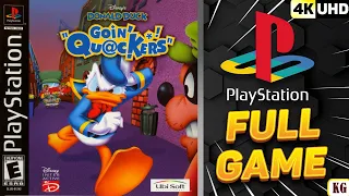 Donald Duck: Goin' Quackers [PS1] 100% Longplay Walkthrough Playthrough FULL GAME🔴