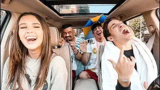 HUSBAND & WIFE HIGH SCHOOL MUSICAL 2 CARPOOL KARAOKE