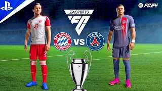 FIFA 24 - Bayern Munich vs PSG - UEFA Champions League 2023/2024 Final Match | PS5™ Gameplay | 4K