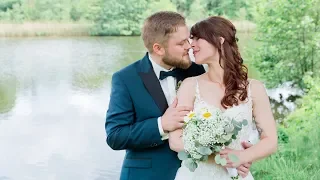 Hochzeitsvideo mit wundervoller DYI Dekoration im Landhotel Potsdam, Neuendorfer Anger Kirche