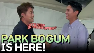 Park Bo-gum's special support that shines even from afar⭐ | Hot Singers