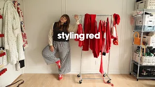A POP OF RED: how to style red & my favorite pieces