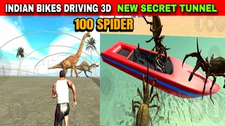 New Secret Tunnel 100 Spider | Funny Gameplay Indian Bikes Driving 3d 🤣🤣