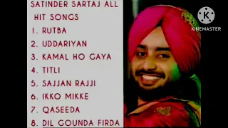 Satinder Sartaj hit songs | #top 10 Best of Satinder sartaj#rutba #udariyan #titli #panjabi