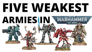 Top Five Weakest Armies in Warhammer 40K 10th Edition - Win Rates and Why They're Struggling