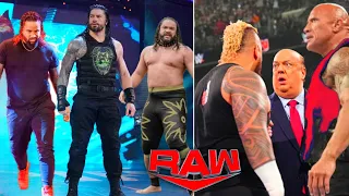 Roman Reigns Returns With New Bloodline Against The Rock's Bloodline On Raw ? Rock Vs Roman Reigns !