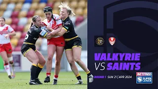 Highlights | York Valkyrie v St Helens | 2024 Betfred Women's Super League, Round 1