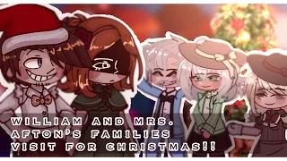 William and Mrs. Afton’s Families Visit for Christmas ⁉️⁉️