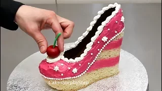 Amazing SHOE CAKES Compilation by Cakes StepbyStep