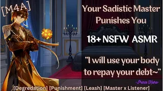 [M4A] Your Sadistic Master Punishes You [NSFW ASMR]