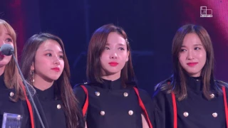 161119 MMA TWICE 베스트송 수상