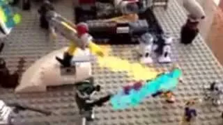 Lego Star Wars stop motion battle of Naboo