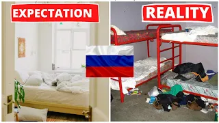 the TRUTH about my RUSSIAN HOSTEL | Student hostel life in Russia 🇷🇺