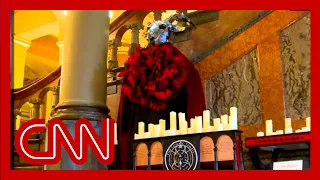 Controversial satanic display in state capitol vandalized