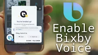 Enable Bixby Voice on Galaxy S7 & S8 in All Countries