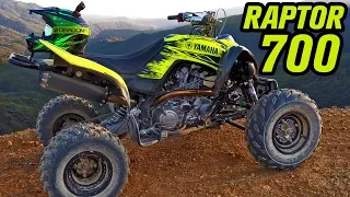 Yamaha Raptor 700 First Test Ride with Alba Exhaust Upgrade and Custom Tune