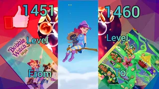 Bubble Witch ~ Play This Level ⭐ 1451 To 1460 ⭐  Saga 3
