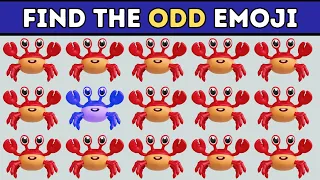 Find the Odd Emoji | Emoji Challenges | Test Your Eyes - 24