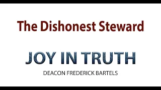 The Parable of the Dishonest Steward