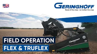 Geringhoff Flex 30 + John Deere T670i & Geringhoff TruFlex 40 + Claas Lexion 8700 I Field Operation