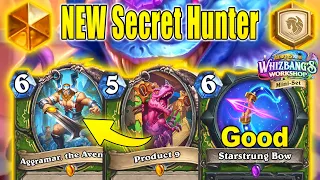 86% Winrate NEW Product 9 Secret Hunter Deck Is OP At Whizbang's Workshop Mini-Set | Hearthstone