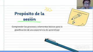 CAPACITACIÓN DOCENTE 2023 | PLANIFICACIÓN DE LAS EXPERIENCIAS DE APRENDIZAJE