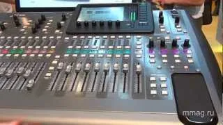 mmag.ru: Musikmesse 2012 - Behringer X32 digital mixer, P16-M, S16 3d video review