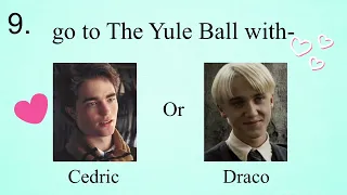 Harry Potter *Would You Rather* Edition✨ 🗡🏰 🧙🏼‍♂️🪄