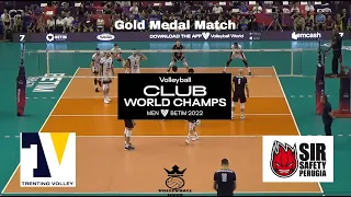 Michieletto vs Plotnytskyi - Club World Championship - Trentino vs Perugia - Scout View - Highlights