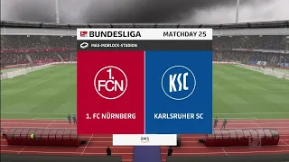 FIFA 23 | FC Nürnberg vs Karlsruher SC - Max-Morlock-Stadion | Gameplay