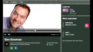 The Sounds of Simon on BBC Radio Essex