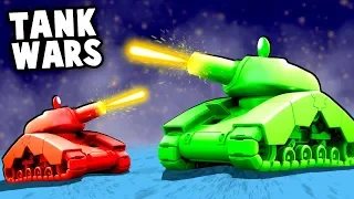 EPIC TANK WARS! Destroying Enemies with the BEST Weapons! (Shellshock Live Gameplay)